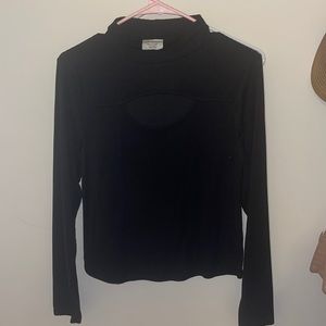 Large, small opening in the front